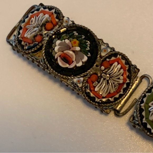 Antique Italian micromosaic bracelet - Picture 11 of 15
